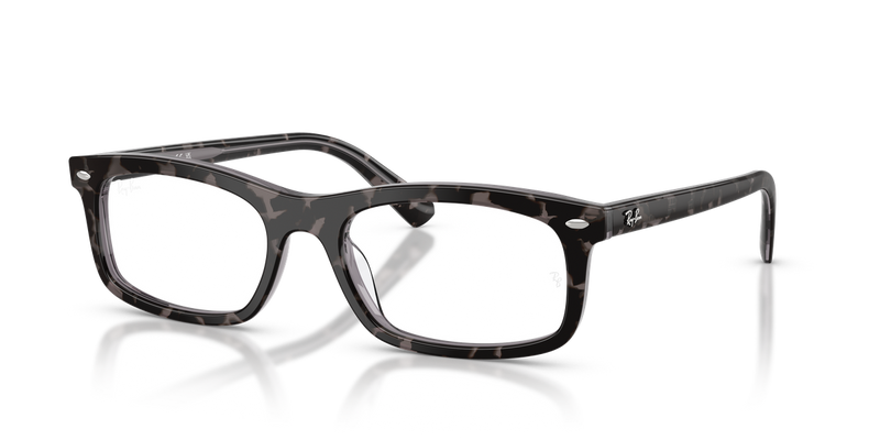 Ray-Ban RX5450 in Havana Grey / Clear (8483) - Alternate View