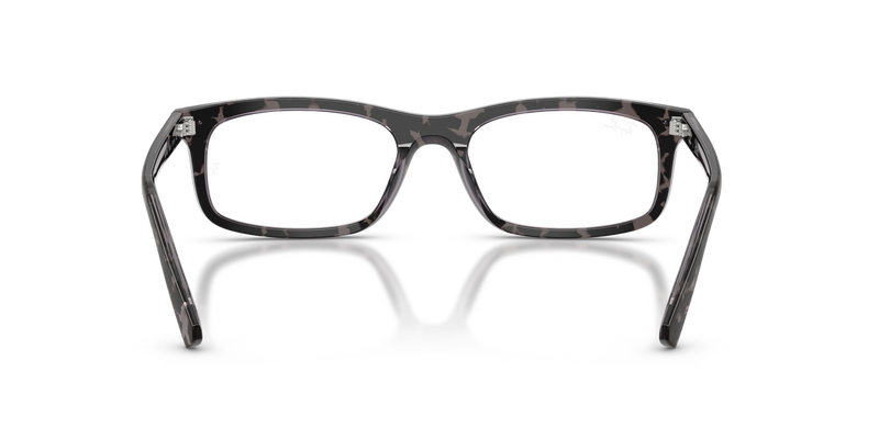 Ray-Ban RX5450 in Havana Grey / Clear (8483) - Alternate View
