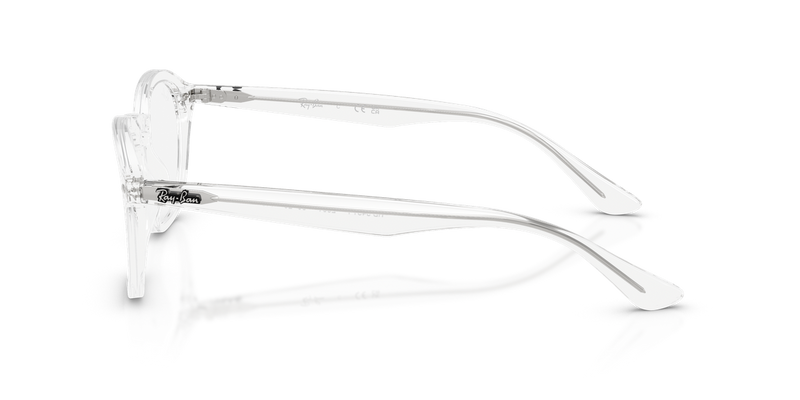 Ray-Ban RX5451F in Transparent / Clear (2001) - Alternate View