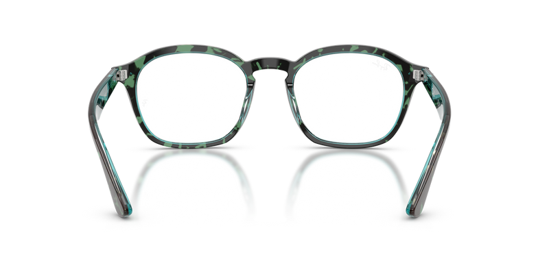 Ray-Ban RX5451 in Havana & Blue - Alternate View