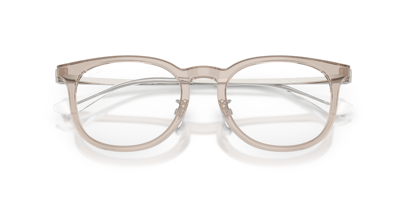 Ray-Ban RX5453D in Light Transparent Brown / Clear (8449) - Alternate View