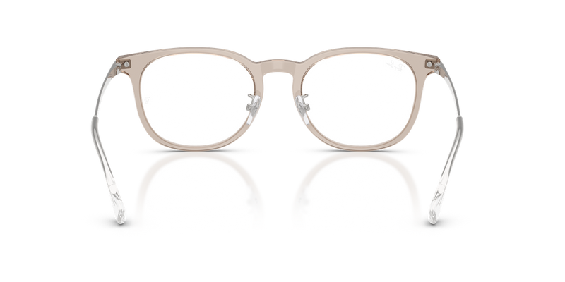 Ray-Ban RX5453D in Light Transparent Brown / Clear (8449) - Alternate View