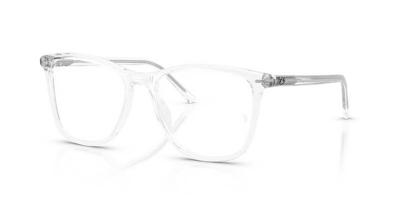 Ray-Ban RX5455F in Transparent - Alternate View