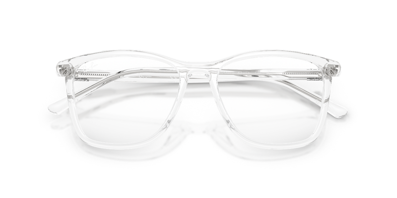 Ray-Ban RX5455F in Transparent - Alternate View