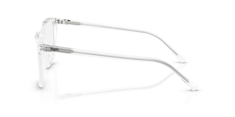 Ray-Ban RX5455F in Transparent - Alternate View