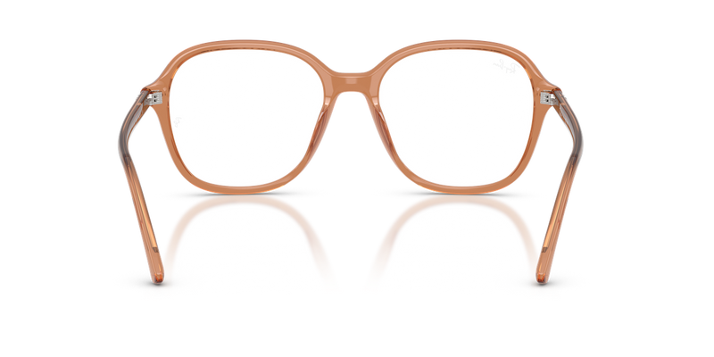 Ray-Ban RX5456 in Transparent Brown - Alternate View