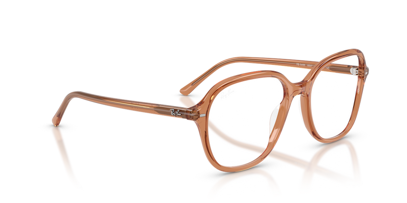 Ray-Ban RX5456 in Transparent Brown - Alternate View