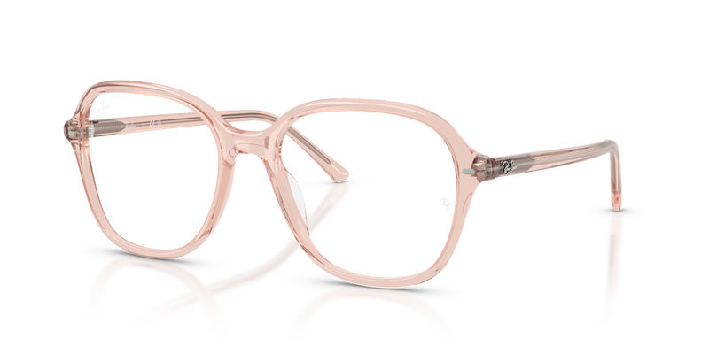 Ray-Ban RX5456 in Transparent Pink - Alternate View