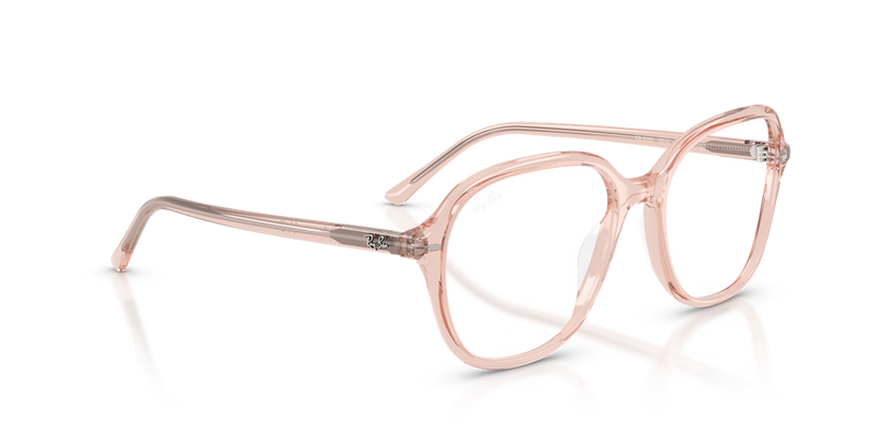 Ray-Ban RX5456 in Transparent Pink - Alternate View