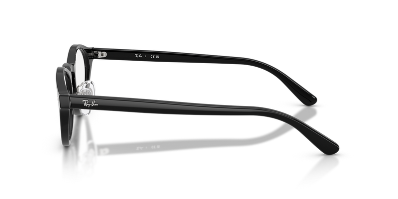 Ray-Ban RX5457D in Black - Back View