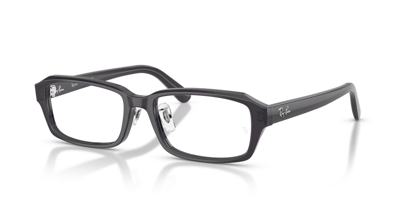 Ray-Ban RX5458D in Transaprent Grey - Alternate View