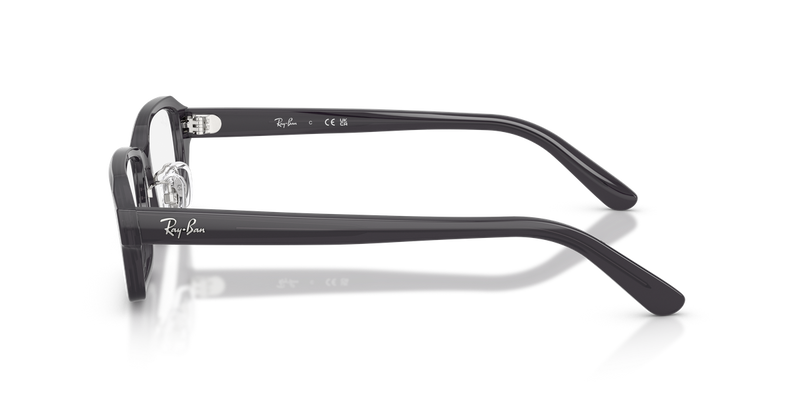 Ray-Ban RX5458D in Transaprent Grey - Alternate View