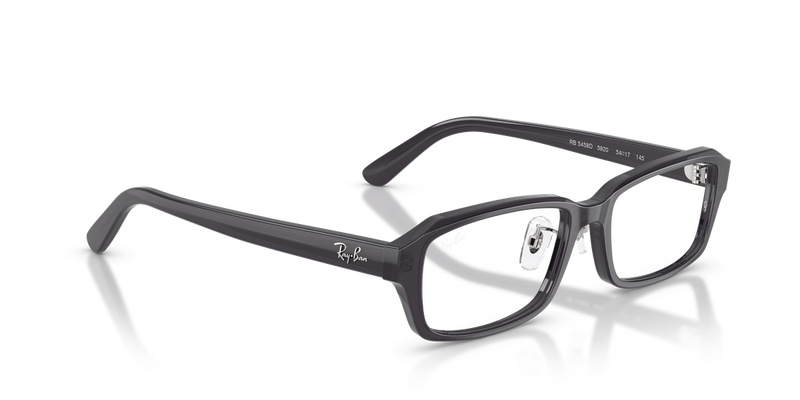 Ray-Ban RX5458D in Transaprent Grey - Alternate View
