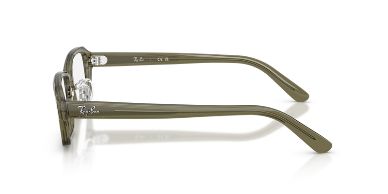 Ray-Ban RX5458D in Transparent Green - Alternate View