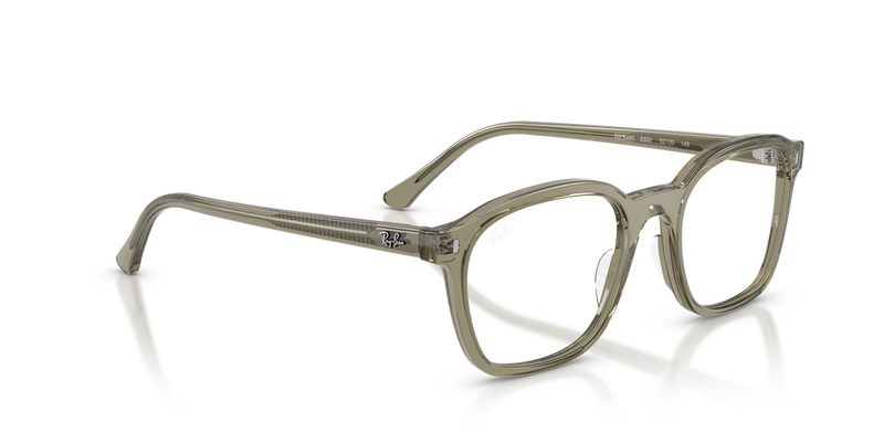 Ray-Ban RX5460 in Transparent Green - Alternate View