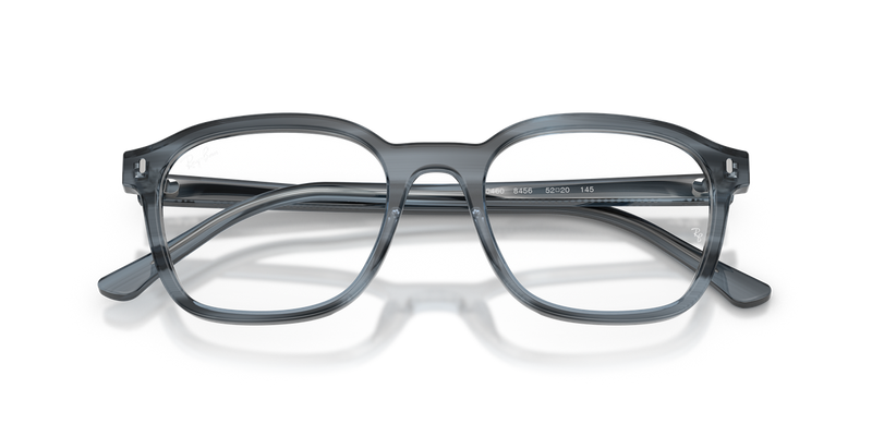 Ray-Ban RX5460 in Striped Blue - Alternate View