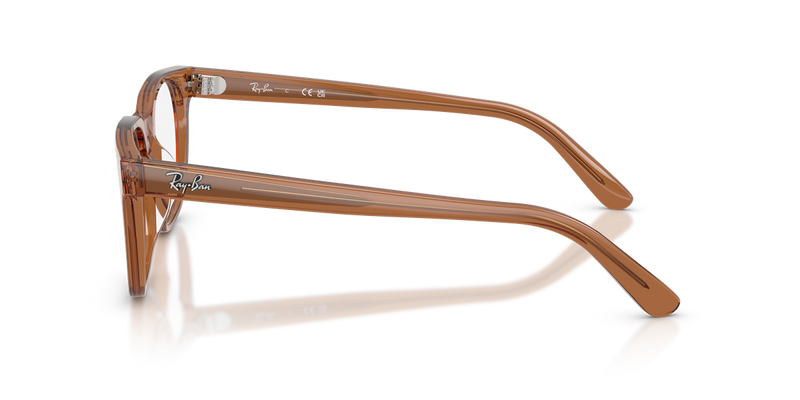 Ray-Ban RX5461D in Transparent Brown - Alternate View