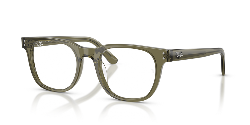 Ray-Ban RX5461D in Transparent Green - Alternate View