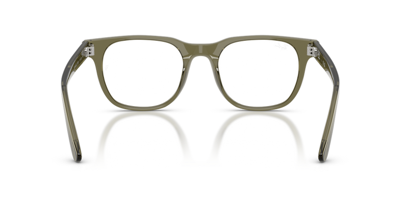 Ray-Ban RX5461D in Transparent Green - Alternate View