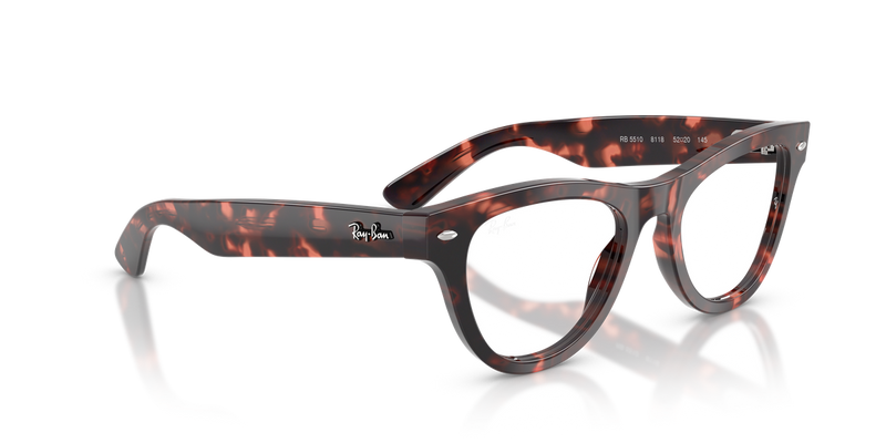 Ray-Ban RX5510 in Pink Tortoise - Alternate View