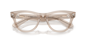 Transparent Light Brown / Clear (8449)