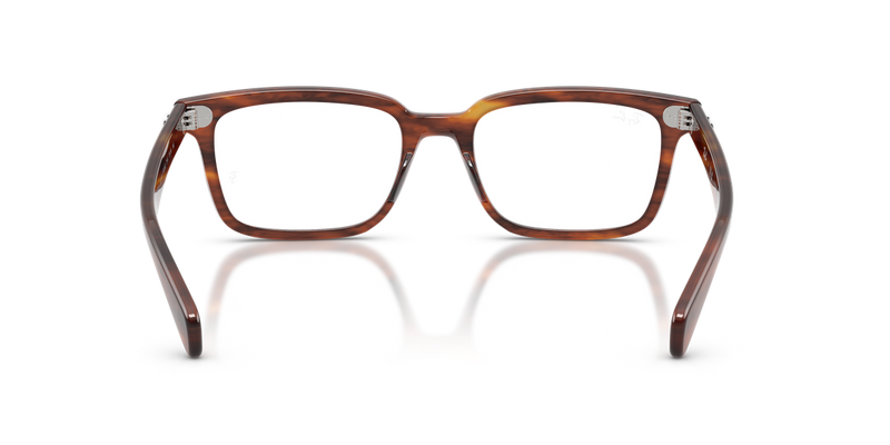 Ray-Ban BRUNEL in Striped Havana - Alternate View