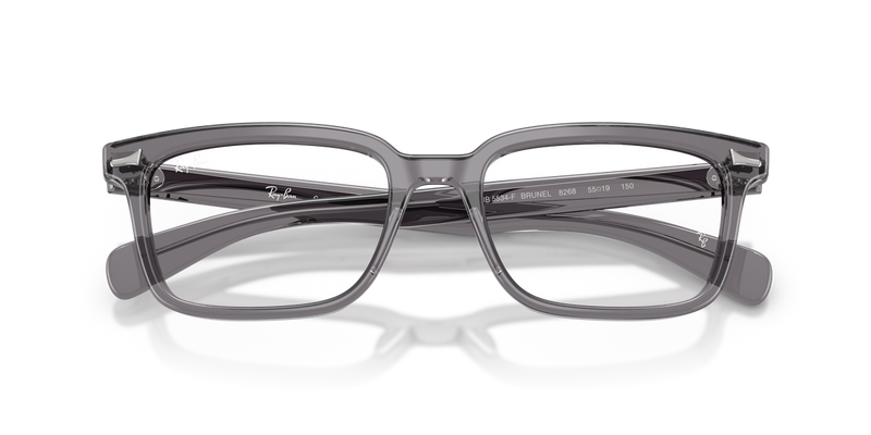 Ray-Ban BRUNEL in Transparent Grey - Alternate View