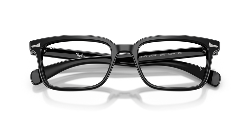 Ray-Ban BRUNEL in Black - Side View