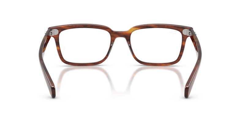 Ray-Ban BRUNEL in Striped Havana - Alternate View