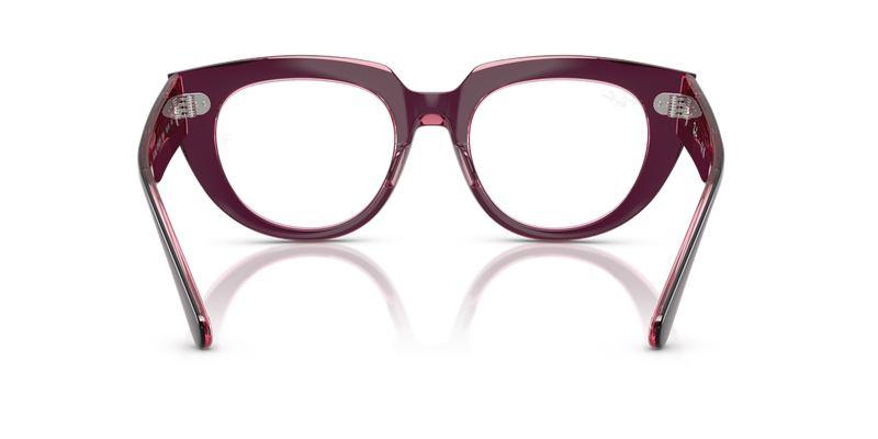 Ray-Ban DOREEN in Violet On Transparent Pink / Clear (8364) - Alternate View