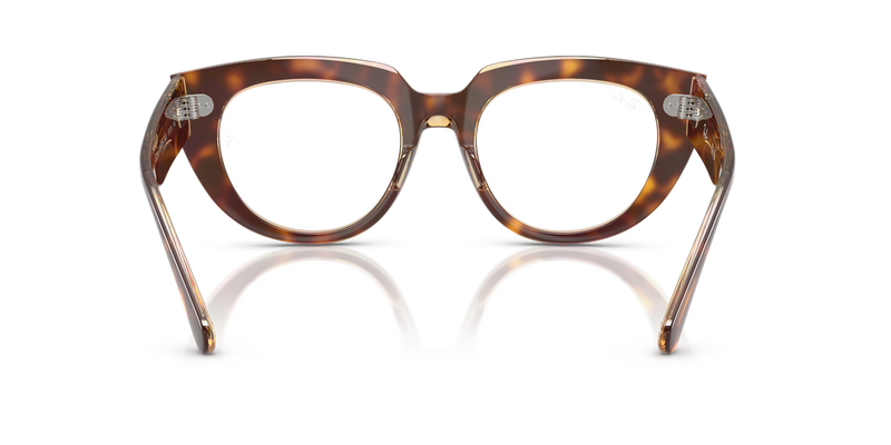 Ray-Ban DOREEN in Light Havana On Multicolor / Clear (8402) - Alternate View