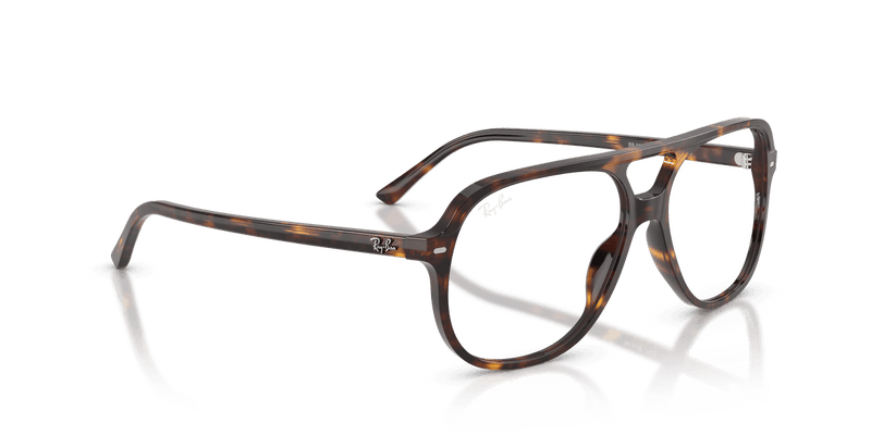 Ray-Ban RX5698 in Havana / Clear (2012) - Back View