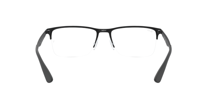 Ray-Ban RX6335 in Black - Back View