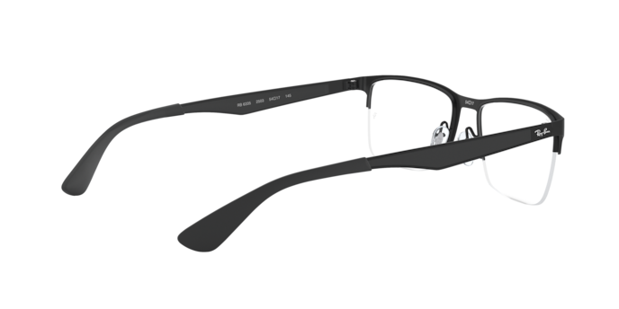 Ray-Ban RX6335 in Black - Temple Detail