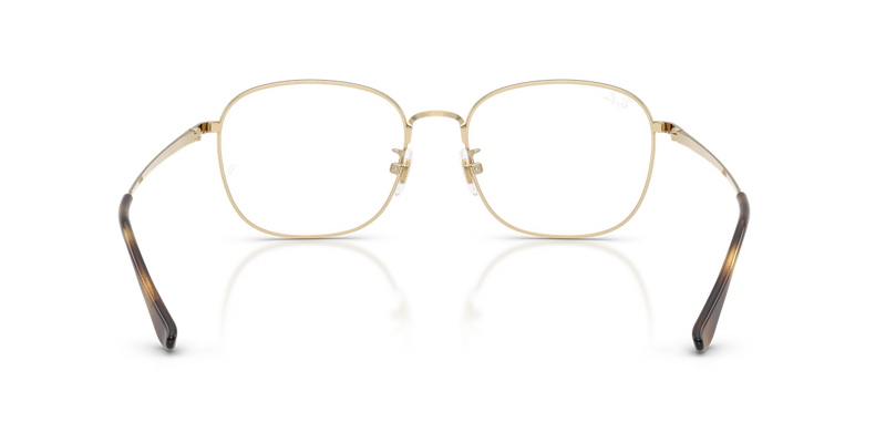 Ray-Ban RX6418D in Pale Gold - Temple Detail