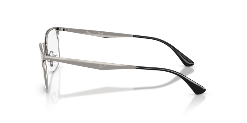Ray-Ban RX6421 in Brushed Gunmetal - Back View