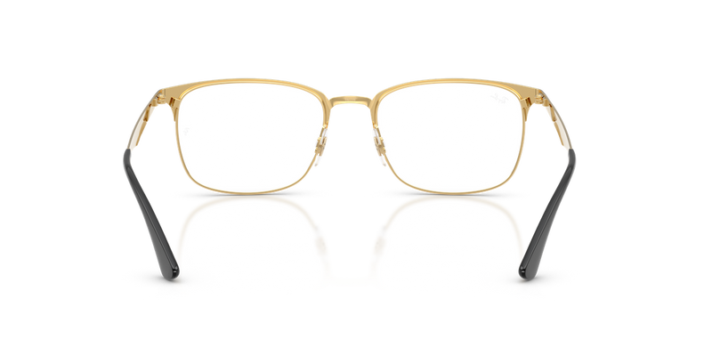 Ray-Ban RX6421 in Black & Gold - Alternate View