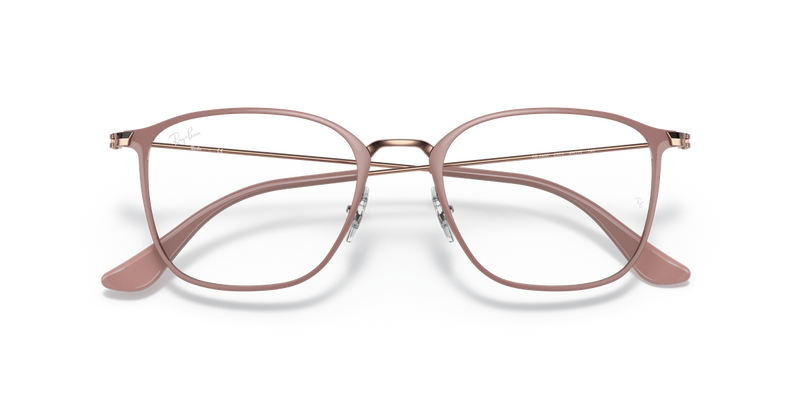 Ray-Ban RX6466 in Beige On Copper - Alternate View