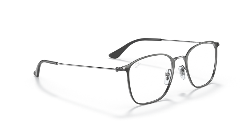 Ray-Ban RX6466 in Grey On Gunmetal - Alternate View