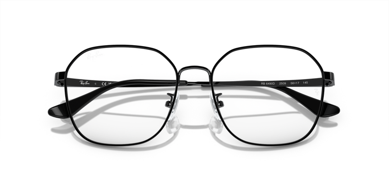 Ray-Ban RX6490D in Black - Side View