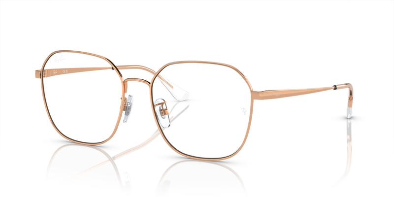 Ray-Ban RX6490D in Rose Gold - Alternate View