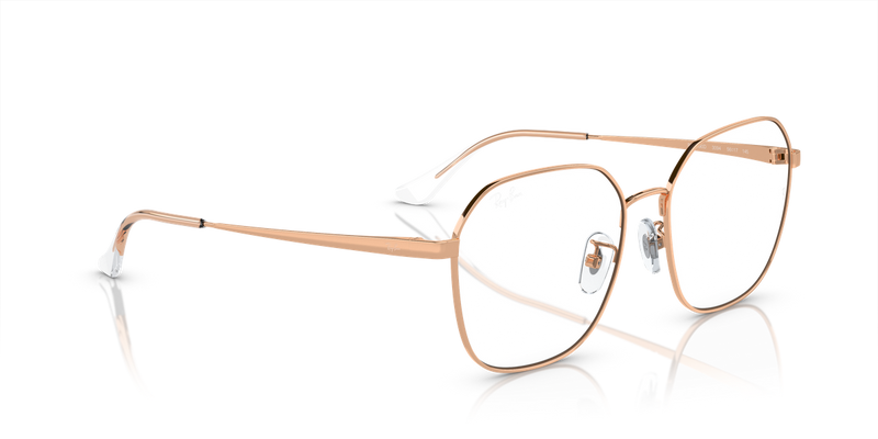 Ray-Ban RX6490D in Rose Gold - Alternate View