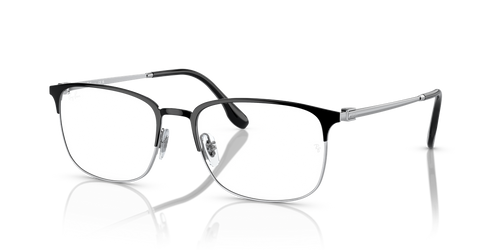 Black On Silver / Clear (2861)