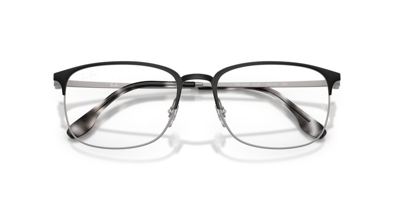 Ray-Ban RX6494 in Matte Black On Matte Gunmetal - Alternate View
