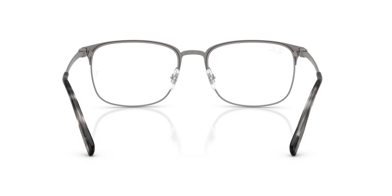 Ray-Ban RX6494 in Matte Black On Matte Gunmetal - Alternate View