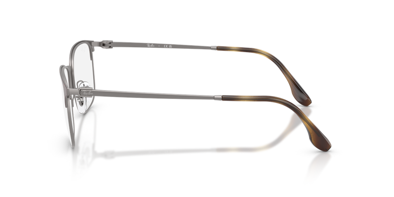 Ray-Ban RX6494 in Havana On Matte Gunmetal - Alternate View