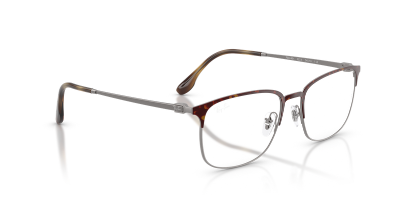 Ray-Ban RX6494 in Havana On Matte Gunmetal - Alternate View