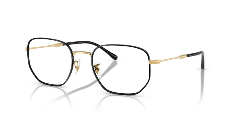 Ray-Ban RX6496 in Black On Arista - Alternate View