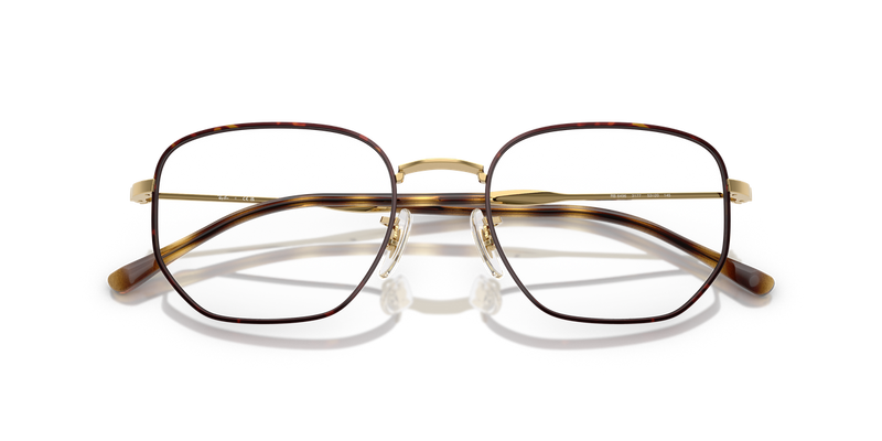 Ray-Ban RX6496 in Havana On Arista - Alternate View