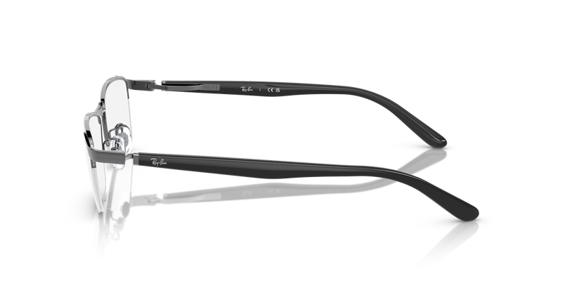 Ray-Ban RX6501D in Gunmetal - Back View